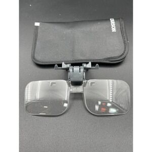 Carson Clip-On Magnifying Glasses +2.25 OTC Readers Flip Up